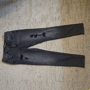 Old Navy black jeans, size 4, black, prewoned